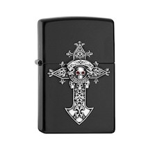 Zippo Pl 218c Cross Skull Çakmak