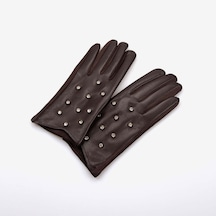 Kemal Tanca Kadın Eldiven 16031 Bordo