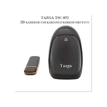 Tazga Tsc-852 2D Karekod Usb Kablosuz Barkod Okuyucu