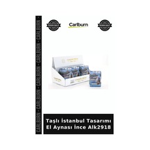Özel Üretim Hediyelik Aksesuar Güzellik Makyaj Şık Taşlı İstanbul Tasarımı El Aynası İnce Alk2918