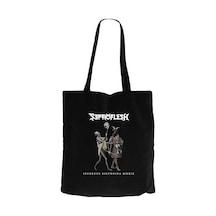 Septicflesh Infernus Sinfonica MMXIX Siyah Kanvas Bez Çanta Siyah