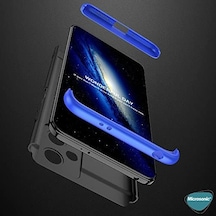 Xiaomi Redmi Note 12 İçin Kılıf Double Dip 360 Protective Siyah Redmi Note 12 İle Uyumlu Kılıf - Siyah 50 x 22