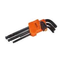 RİCO 9 Parça Misket Başlı Uzun Allen Anahtar Takımı 013-RC9999