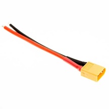 Xt60 Erkek Konektör - 10 Cm Silikon Kablo