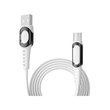 Dc01 Süper Hızlı Micro Usb Kablo 1m 2.4a - Beyaz Evimdeyokyok