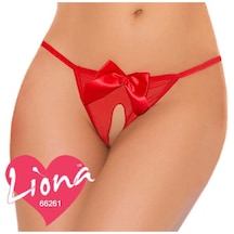 Liona Bayan Kadın Ağı Açık Kırmızı Seksi Erotik Fantazi Iç Giyim