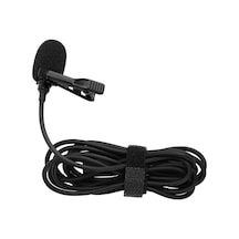 Panoramik Kamera Klipsli Mikrofon Yaka Mikrofonu Tak Ve Çalıştır 360 Çok Yönlü Algılama Gürültü Azaltma Insta360 One X2/x3/ One Rs 1 İnç 360 Sürüm Kamera İçin Yedek Siyah