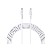 Aukey Cb-ncl1-wh Naylon Örgülü 3a 480mbps Type-c Lıghtnıng Kablosu 1.8mt