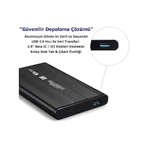 Faween 2.5 Usb 3.0 Harici Harddisk HDD Kutusu Sata Disk SSD Veri Aktarma