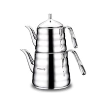 Korkmaz Petra Çaydanlık Takımı A223-01 Inox