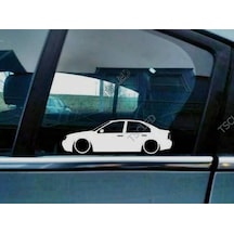 Bora 1.8t Kelebek Cam Oto Sticker 2 Adet