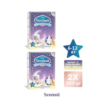 Senimil 2 Mutlu Geceler Bebek Devam Sütü 300 G 2 Adet