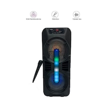Torima GTS-1702 Taşınabilir Mikrofonlu Rgb Işıklı Bluetooth Hoparlör