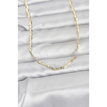 Cm 14k Gold Renk Gemici Zincir Model 60 Cm Kadın Kolye - Çok Renkli