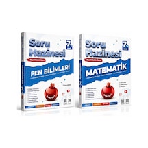 Nartest Yayınları 7. Sınıf Fen Bilimleri Ve Mateamatik Soru Hazinesi Seti Yeni Müfredat 2 Kitap