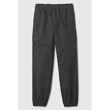 Gap V-woven Cargo Çocuk Pantolon Siyah