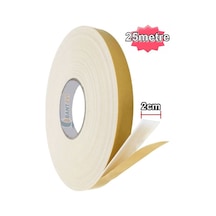 Çift Taraflı Köpük Bant 20mmx25metre Köpük Çift Taraflı Bant 2cm
