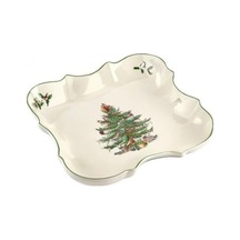 Spode Christmas Tree Devonia Tray 20cm / 8in - Kare Servis Ve Sunum Tabağı