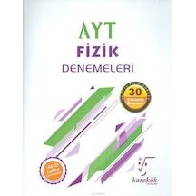 AYT Fizik Denemeleri Kitabı- Karekök Eğitim Yayın