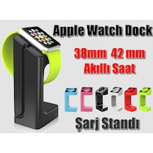Apple Uyumlu iOS Watch 3 S3 Seri 3 42 Mm Masaüstü Şarj Standı Dock