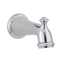 Delta Faucet Rp34357 Viktorya Dönen Küvet Ağzı, Çekme Yönlendiricili, Krom, 0,5 Altın