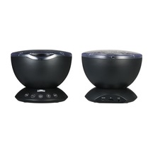 Moly 4 Hipnotik Müzik Uzaktan Kumandalı Çok İşlevli Müzik Çalar 12 Led 7 Renkli Gece Işıkları Siyah Çok Renkli