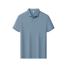 New Performance.arw98295.serintutan-antibakteriyel-yüksek Kalite.çıtçıtlı Polo T.shirt Mavi