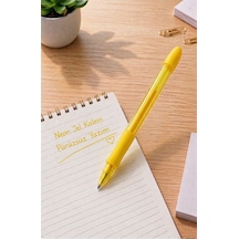 Neon Jel Kalem 1.0mm 1 Adet Pensan Neon Gel Tükenmez Kalem Neon Pilot Kalem Canlı Neon Renk Akıcı Yazım Okul Ofis Sarı