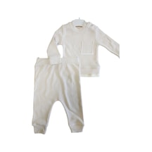 Alt Üst Bebek Spor Takım - Krem