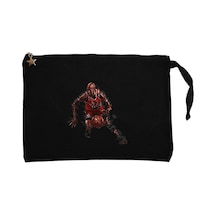 23 Silhouette Siyah Clutch Cüzdan / El Çantası Siyah