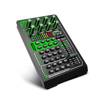 Profesyonel O Mikser Telefon Ses Kartı O Mikrofon Harici Ses Kartı Bluetooth Şarj Edilebilir