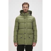 Bad Bear Colonel Puffer Thyme Yeşil Erkek Kapüşonlu Mont-soluk Yeşil