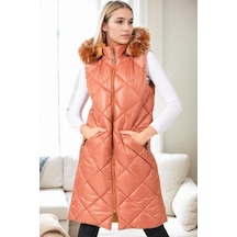 Z6717 Dewberry Bayan Yelek-taba-2 Taba-2