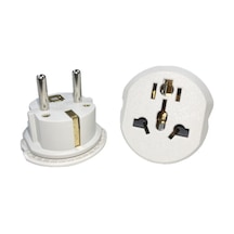 Europe America Converter Çok Fonksiyonlu Global Seyahat Adaptör Çevirici Priz Üstü Soket 16ah 250v 1adet