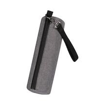 Yalıtımlı Kutu Soğutucu, Bira, İçecek Ve Meşrubatlar İçin Silindirik Soğutucu Çanta Gri Çok Renkli