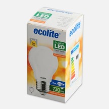 Ecolite Soft Filament A60 7.5 W Sarı Klasik E27 Duy Led Ampul