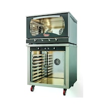 Osimix 2'li Patisserie Serisi Konveksiyonel 4'lü Buharlı Fırın Ve 8'li Buharlı Mayalandırma 220 W