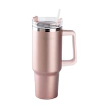 Tantitoni Move Rose Gold Pipetli Termos Bardak 1,2 Litre