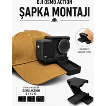 Djı Osmo Action 3/4/5 Pro İle Uyumlu Şapka Tutucu