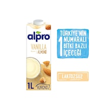 Alpro Vanilyalı Badem Sütü 1 L