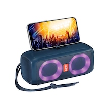 Linktech Q218 RGB USB AUX Hafıza Kartı Stant Bluetooth Hoparlör