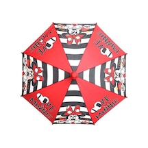 Minnie Mouse Love Minnie Pvc Koruma Kılıflı Çocuk Şemsiyesi - 3 - 12 Yaş Arası Çap : 85 Cm