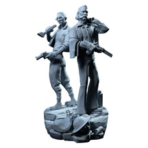 Premium Harrier Du Bois Figürü Disco Elysium Koleksiyonu