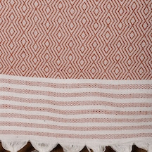 Buldan İşi %100 Organik Pamuk Koltuk Örtüsü 170x210 Cm Koltuk Şalı Çekyat Kanepe Örtüsü