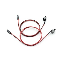 Yka Uzun Kasa Start Power Butonu Kablolu 1.5 Metre