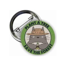 Ms Major Selection Totoro Anime Buton Rozet, Tyb1g28v6vpd9mrc80 Diğer