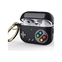 Smcase Apple Uyumlu AirPods  Pro 2 Kılıf Model Soft Kancalı Mat Silikon Sf7