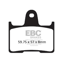 Ebc Fa254hh Harley Davıdson Uyumlu Xl883 /xl1200 Roadster 14-20 Sinter Arka Fren Balatası
