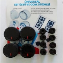 Universal Fırın Ankastre Set Üstü Ocak Düğme Takımı No:51 - 493371321