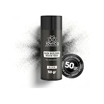 Jovica Saç Dolgunlaştırıcı Keratin Toz Fiber - Siyah Altın - Siyah